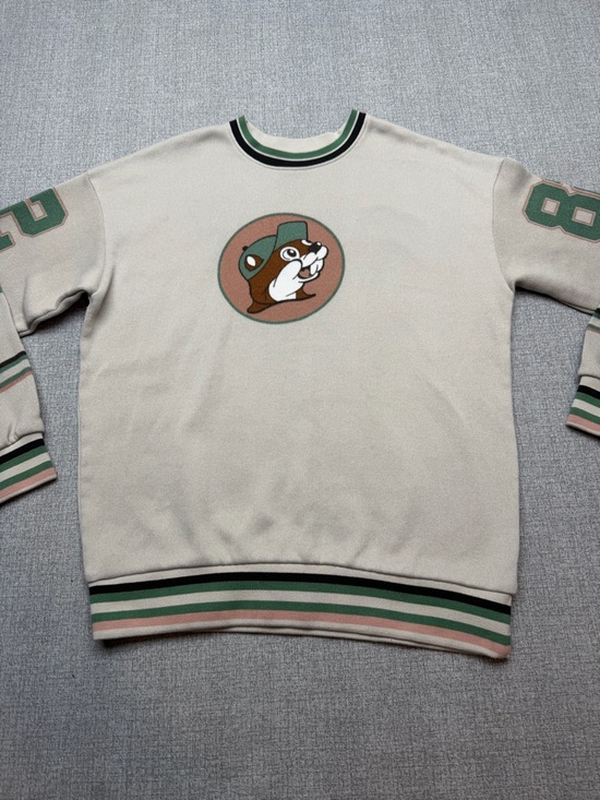 BUC-EE'S Other - Buc-ees Beaver Logo Varsity Graphic Sweatshirt